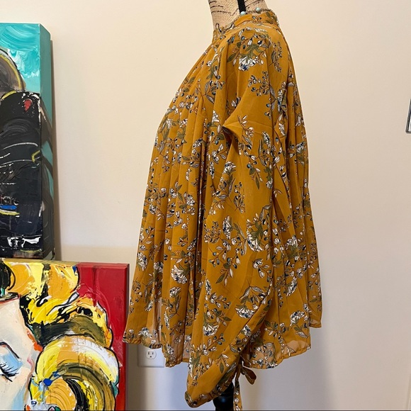 NWOT- KENSIE Jeans Oversized Top-L - Picture 6 of 14